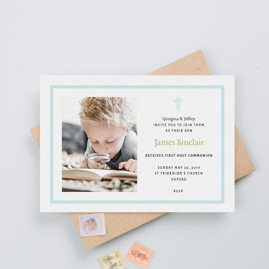 Free Printable First Holy Communion Invitations