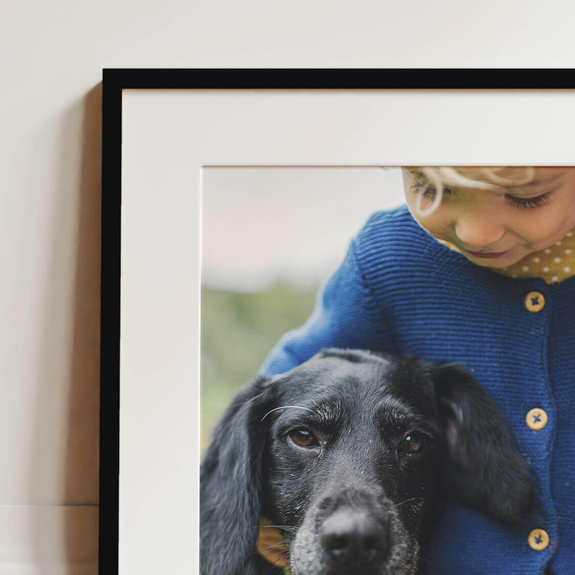 Framed and mounted photo print featuring a premium card mount; elegant and timeless design.